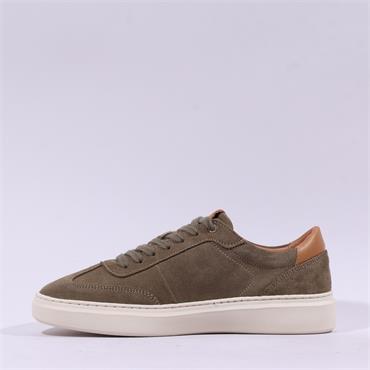 Tommy Bowe McReight Suede Casual Shoe - Moss